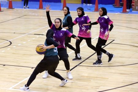 برجهای دانا قهرمان بسکتبال سهنفره بانوان جام اعیاد در کیش